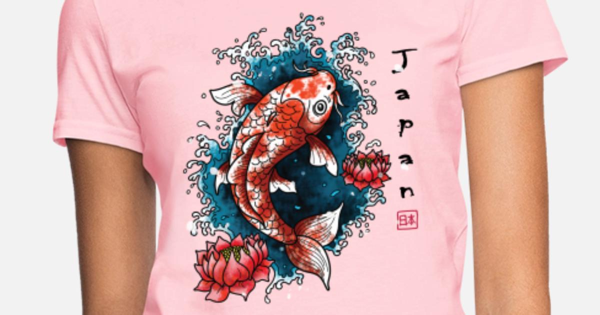 Koi Fish- Japanese Art' Women's T-Shirt 